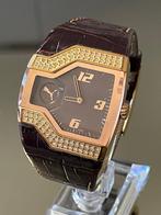 Puma Dames armband rosegoud met strass, Verzenden, Zo goed als nieuw