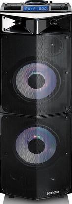 Lenco PMX-300 - Bluetooth Party Speaker Draadloos - Microfoo, Verzenden, Zo goed als nieuw