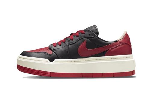 Air Jordan 1 Low Elevate Bred - maat 40.5 (Sneakers), Kleding | Dames, Schoenen, Sneakers of Gympen, Nieuw, Verzenden