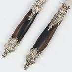 Botermes - België / Duitsland - ca. 1800 - Bestekset (2) -, Antiek en Kunst, Antiek | Goud en Zilver