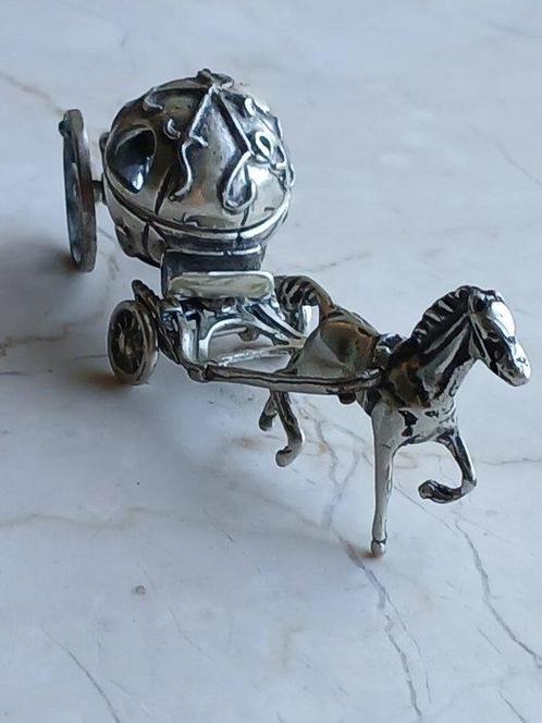 Miniatuur beeldje - .800 zilver, Antiek en Kunst, Antiek | Goud en Zilver