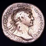 Romeinse Rijk. Trajan (98-117 n.Chr.). Denarius Rome, 112., Postzegels en Munten, Munten | Europa | Niet-Euromunten