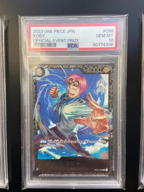Bandai - 4 Card - One Piece - Monkey D. Luffy, Eustass, Hobby en Vrije tijd, Verzamelkaartspellen | Overige
