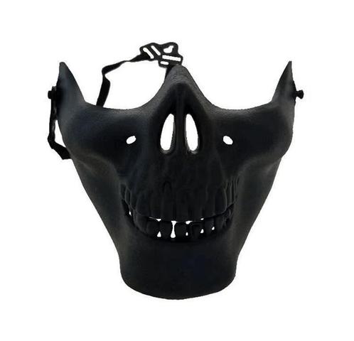 Horror Masker  Zwart, Kleding | Dames, Carnavalskleding en Feestkleding, Nieuw, Ophalen of Verzenden