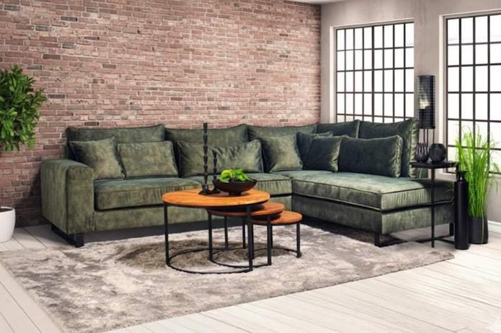 Hoekbank Naarden - hoekbanken, Huis en Inrichting, Banken | Sofa's en Chaises Longues, Nieuw, Stof