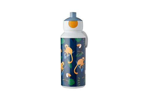 Mepal Drinkfles Pop-Up Campus 400ml Jungle, Hobby en Vrije tijd, Feestartikelen, Nieuw, Verzenden