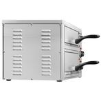 GGM Gastro | Elektrische mini Pizza/Tarte flambée oven - 2x, Verzenden, Nieuw in verpakking, Ovens, Magnetrons en Steamers