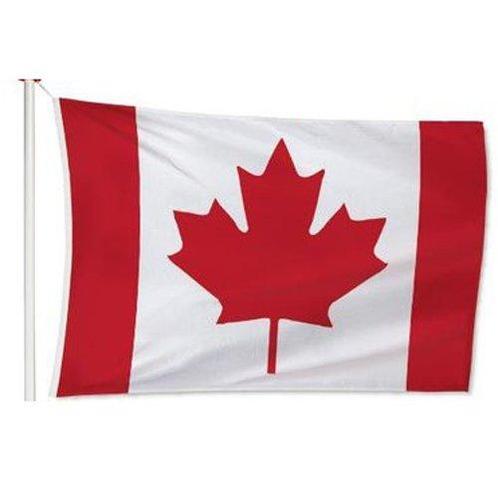 Canadese vlag - 150x90cm NIEUW, Diversen, Vlaggen en Wimpels, Nieuw, Ophalen of Verzenden