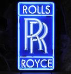 Rolls-Royce Logo Neon Verlichting Met Achterplaat 49 x 85 cm, Ophalen, Gebruikt