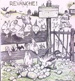 De Paascheieren van Deckers op spotprent (lijst optie), Antiek en Kunst, Verzenden