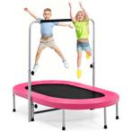 LIVSK Ovale Trampoline voor 2 Personen - Draagvermogen 150 k, Verzenden, Nieuw