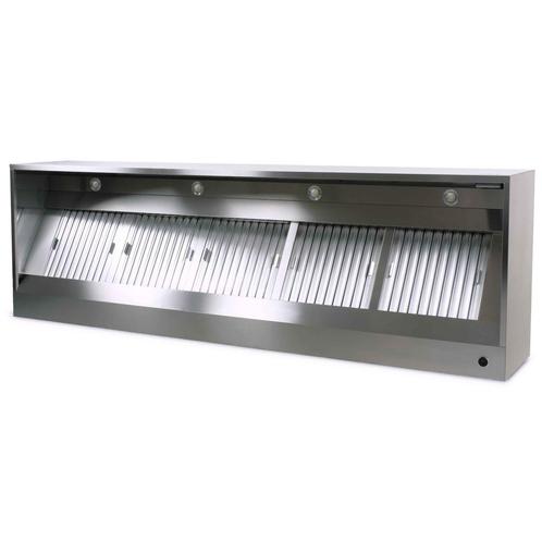 HCB Afzuigkap - doos model - met motor - 300 cm - 230V - RVS, Zakelijke goederen, Horeca | Keukenapparatuur, Nieuw in verpakking