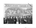 Kunstdruk Time Life Worlds Highest Standard of Living, Verzenden, Nieuw