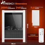 Sfeerhaard - elektrische haard met ventilatorkachel -, Verzenden, Nieuw