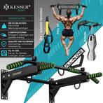Pull up bar - Optrekstang - Wandmontage - Zwart - KESSER, Verzenden, Nieuw