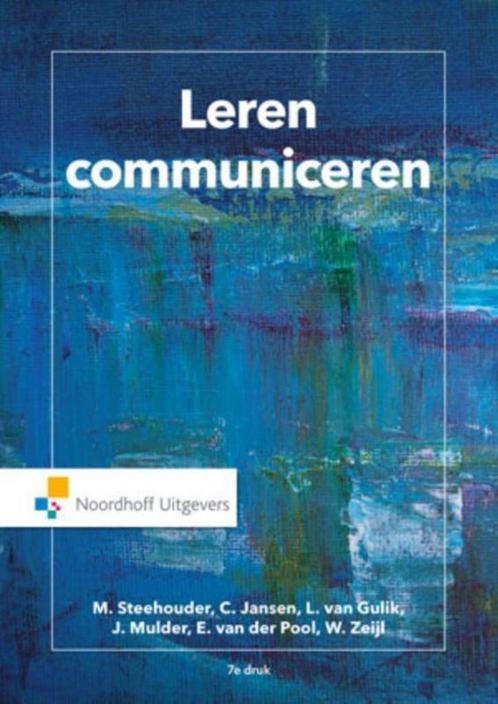9789001862329 Leren communiceren | Tweedehands, Boeken, Schoolboeken, Zo goed als nieuw, Verzenden