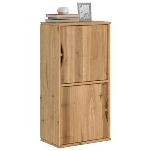 vidaXL Bijzetkast ODDA 40x24x79 cm massief grenenhout, Huis en Inrichting, Kasten | Buffetkasten, Nieuw, Grenenhout, Verzenden