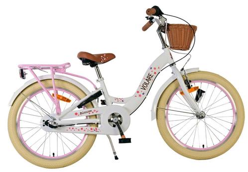 Volare Blossom Kinderfiets - Meisjes - 20 inch - Wit - Nexus, Fietsen en Brommers, Fietsen | Meisjes, 20 inch, Nieuw, Verzenden