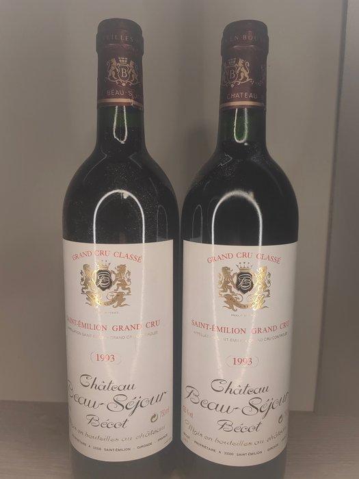 1993 Château Beau-Séjour Bécot - Saint-Émilion Grand Cru, Verzamelen, Wijnen