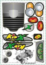 Stickervel RollyKid (Rolly Toys Sticker set, Traptrekkers), Ophalen of Verzenden, Nieuw, Trapvoertuig