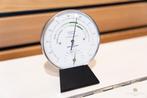Oostendorp Hygrometer en thermometer met zwart voetstuk, Nieuw