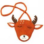 Vilten Tasje Bos Hert 16x17cm NIEUW, Ophalen of Verzenden, Nieuw