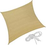 2dekans | Vierkant zonneluifel zonnedoek 3,6m x 3,6m 401810, Tuin en Terras, Ophalen of Verzenden, Zo goed als nieuw