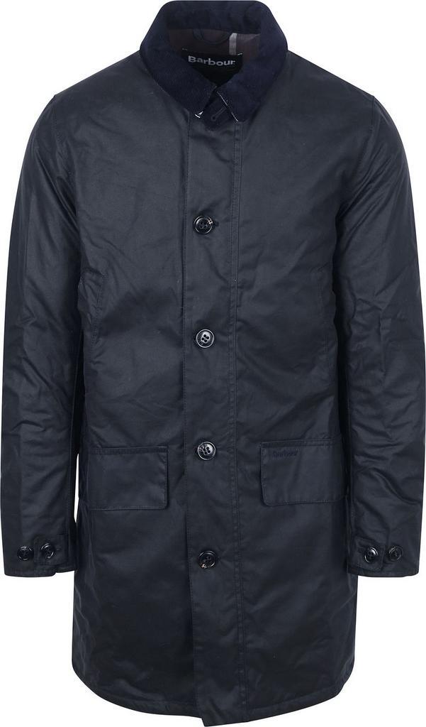 Barbour Waxjas Mac Navy maat M Heren, Kleding | Heren, Jassen | Winter, Blauw, Nieuw, Maat 48/50 (M), Verzenden