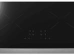 Etna - Inductie Inductiekookplaat - Zilver, Verzenden, Nieuw, Inductie, 4 kookzones