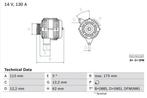 Dynamo / Alternator OPEL SIGNUM (1.9 CDTI), Auto-onderdelen, Nieuw, Ophalen of Verzenden