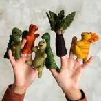 Vingerpoppetje Wolvilt - Dinosaurussen Diverse Assorti 6 stu, Kinderen en Baby's, Speelgoed | Poppen, Ophalen of Verzenden, Nieuw