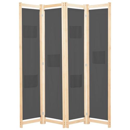 Kamerscherm 4 Panelen | Tweedekansje | Ruimteverdeler, Huis en Inrichting, Woonaccessoires | Kamerschermen, Nieuw, Ophalen of Verzenden