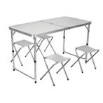 Trizand Campingset met Tafel en Stoelen: Ideaal voor Elk..., Caravans en Kamperen, Ophalen of Verzenden, Nieuw