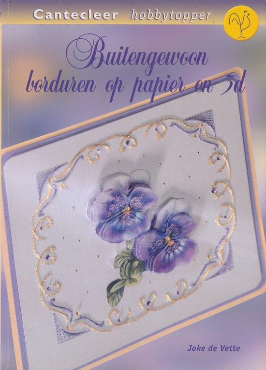 Boek Buitengewoon borduren op papier en 3d 9789021337357, Boeken, Overige Boeken, Zo goed als nieuw, Verzenden
