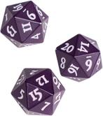 Vivid Heavy Metal D20 Midnight Plum | Ultra Pro -, Hobby en Vrije tijd, Gezelschapsspellen | Bordspellen, Verzenden, Nieuw