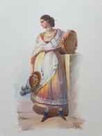 Neapolitan School (XIX) - Dancer of the Tarantella, Antiek en Kunst, Kunst | Schilderijen | Klassiek