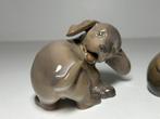 Royal Copenhagen - Beeldje - Pair of Dachshund Puppies