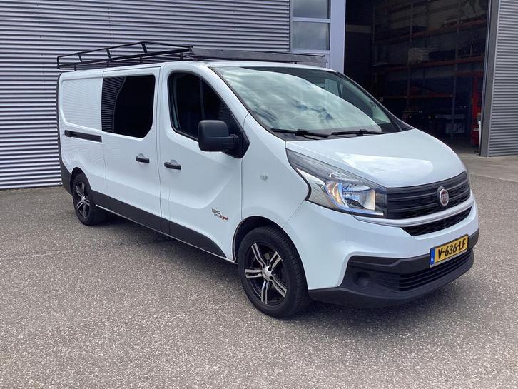 Fiat Talento 1.6 MJ 125 pk L2 DC Dubbel Cabine EXPORT ONLY A, Auto's, Bestelauto's, Lease, Handgeschakeld, Wit, Financial lease