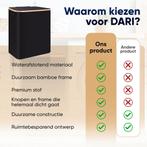 DARI. Wasmand 3 vakken Wassorteerder - 160L - met 3, Huis en Inrichting, Badkamer | Badtextiel en Accessoires, Ophalen of Verzenden