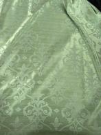 Elegante tessuto damascato verde chiaro di manifattura San