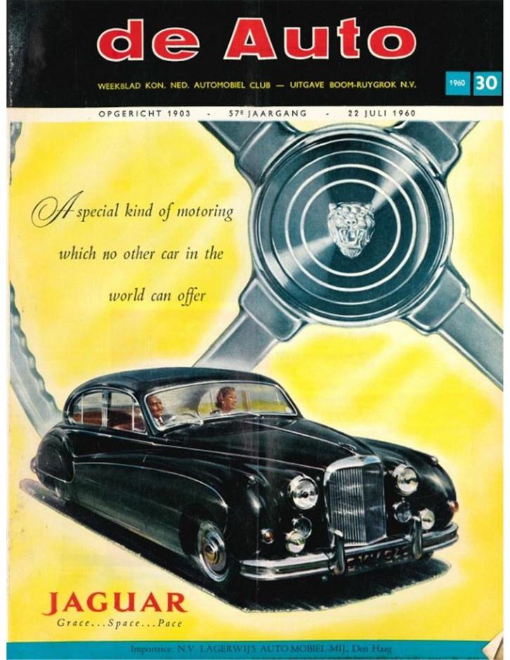 1960 DE AUTO MAGAZINE 30 NEDERLANDS, Boeken, Auto's | Folders en Tijdschriften