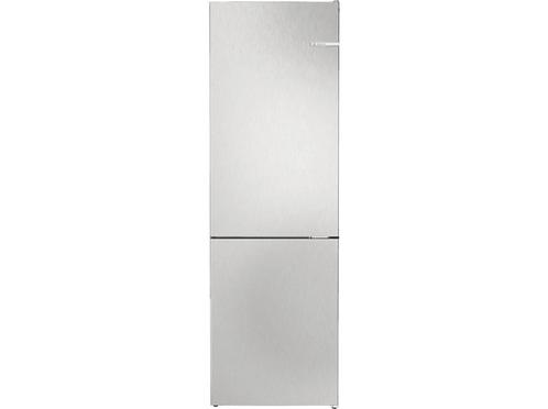 Bosch -   Nofrost Koel-vriescombinatie Zilver, Witgoed en Apparatuur, Koelkasten en IJskasten, 200 liter of meer, Nieuw, Met aparte vriezer