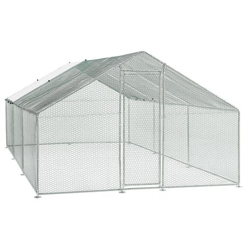 Kippenren / Kippenhok - HLS25T - 300 x 600 x 200 cm, Dieren en Toebehoren, Vogels | Hokken en Kooien, Nieuw, Verzenden