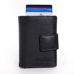 Figuretta Cardprotector Portemonnee met RFID - Zwart, Nieuw, Overige merken, Leer, Zwart