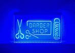 Kapsalon kapper barber neon bord lamp LED verlichting lichtb, Verzenden, Nieuw