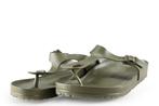 Birkenstock Slippers in maat 45 Groen | 10% extra korting, Kleding | Heren, Schoenen, Slippers, Overige kleuren, Verzenden, Zo goed als nieuw
