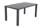 VDG Lena tuintafel antraciet - 160x90 cm., Tuin en Terras, Tuintafels, Verzenden, Nieuw, Rond, Overige materialen