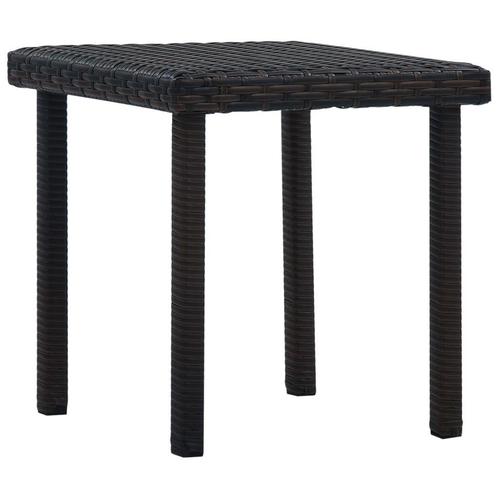 Tuintafel Poly Rattan Bruin | Retourdeal | Super Lage Prijs, Tuin en Terras, Tuintafels, Vierkant, Nieuw, Kunststof, Ophalen of Verzenden
