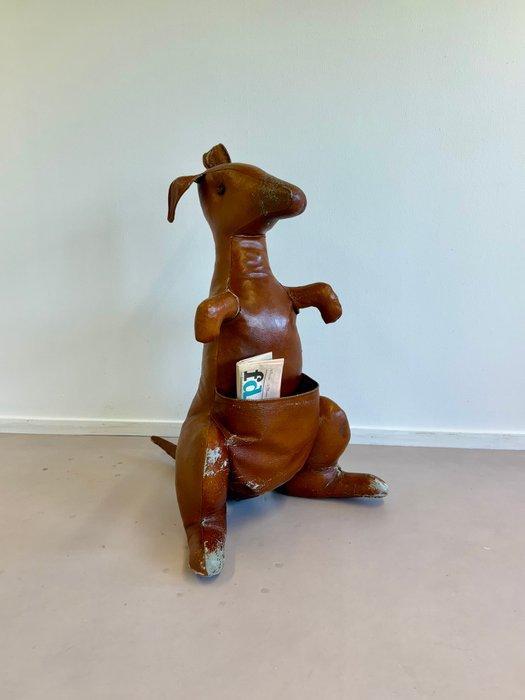 Dimitri Omersa - Tijdschriftenhouder - Leder - Leather, Antiek en Kunst, Curiosa en Brocante