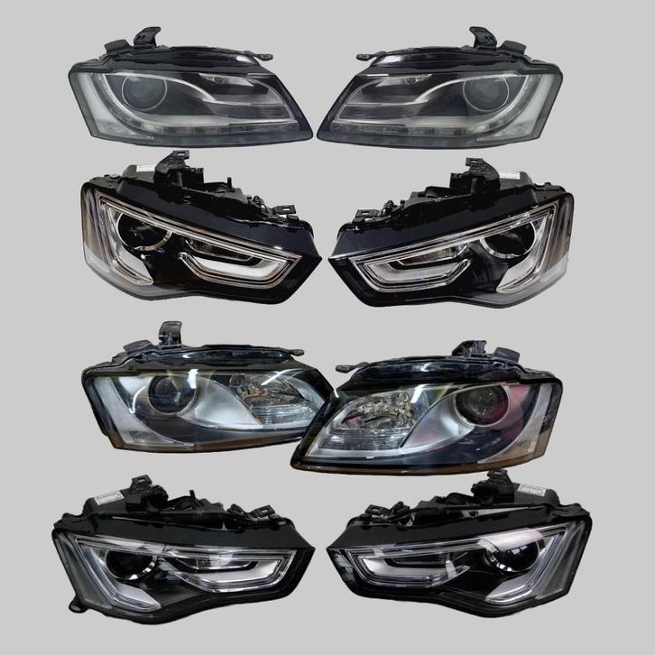 Audi A5 8T, gebruikte LED-xenon koplampen, links en rechts, Auto-onderdelen, Verlichting, Gebruikt, Audi